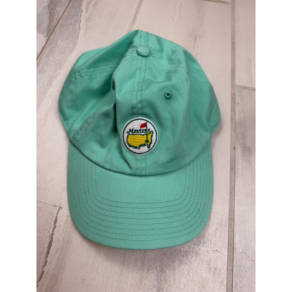 Masters Golf Hat American Needle Seafoam Green‎ Adjustable Cotton Dad Cap Logo